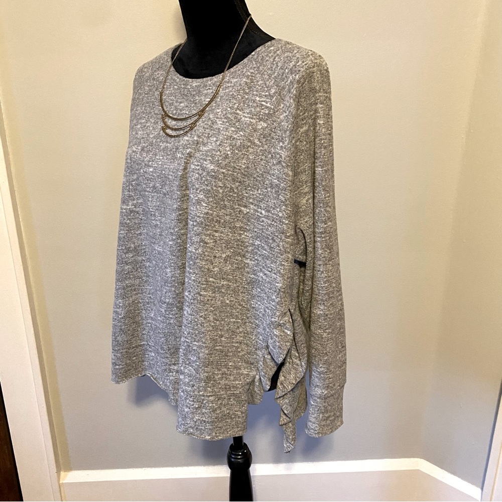 Gray sweater